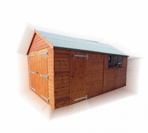 Timber Timber Garage Garage